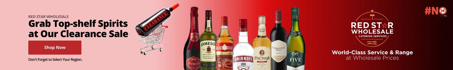 RED STAR LIQUOR CLEARANCE
